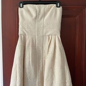 BCBGMaxazria strapless dress
BCBG Dorothea Strapless Embroidered